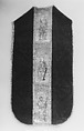 Chasuble back, Stamped wool velvet, Central European, probably