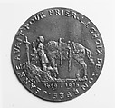 Joan of Arc, Pierre Roche (pseudonym of Fernand Massignon), Bronze uniface medal, French