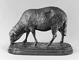 Shorn Ewe (Brebis Tondue), Rosa Bonheur (French, Bordeaux 1822–1899 Thomery), Bronze, French