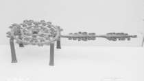 Standing grill or gridiron, Iron, possibly Spanish