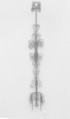 Broaching or toasting fork, Iron, possibly Spanish