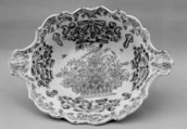 Fruit dish, The Dreye Porceleyne Flesschen, Tin-glazed earthenware, Dutch, Delft