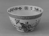 Teabowl, Cornelis Pronk  Dutch, Hard-paste porcelain, Chinese, for Dutch market