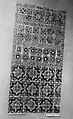 Panel of tiles, Tin-glazed earthenware, Spanish, Seville
