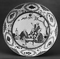 Dish, Cornelis Pronk  Dutch, Hard-paste porcelain, Chinese, for Dutch market
