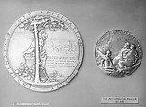 The Gift of the Bartholdi Statue of Liberty by the French to the American Republic, 1886, Medalist: Louis-Oscar Roty (French, Paris 1846–1911 Paris), Bronze, struck, silvered, French