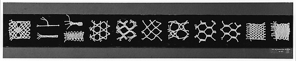 Example of lace stitch, Irish