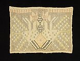 Towel border, Linen, silk, Russian