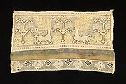 Towel border, Linen, silk, Russian