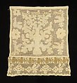 Towel border, Linen, silk, Russian