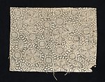 Textile fragment, Linen, Russian