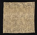 Textile fragment, Linen, Russian