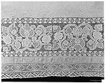Border, Embroidered net, Russian