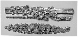Garland, Wood, gilt, French