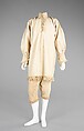 Ensemble, cotton, glass, European, Eastern