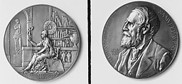 Samuel P. Avery (1822–1904): Commemorating His Seventy-Fifth Birthday, Anton Scharff Austrian, Silver, Austrian