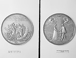 Commemorating Marriage at Whitehall of William II, Prince of Orange-Nassau and Mary, Princess Royal of England, 1641, Johann Blum  German, Silver, German