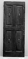 Door, Lyons, Carved walnut, French