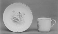 Cup and saucer, Gotha  German, Hard-paste porcelain, German, Thuringia (Gotha)