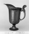 Cream jug, Pewter, Flemish