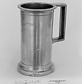 Measure (one of a set of seven), Pewter, French