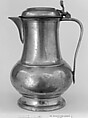 Flagon, Jacobus-Mattheus Vandaele (Flemish, b. 1735, married 1763), Pewter, probably Flemish