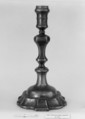 Candlestick, Pewter, Dutch or Flemish