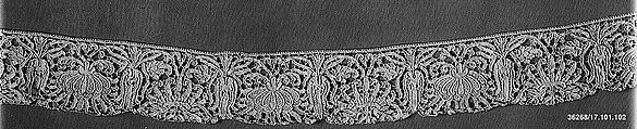 Piece, Needle lace, Spanish