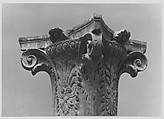Capital (one of a series), Botticini stone, Italian, Rome