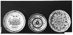 Plate, Tin-glazed earthenware, Dutch, Delft