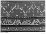 Fragment, Metal thread, bobbin lace, Italian