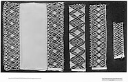 Fragment, Bobbin lace, Swedish (Rättvik) (Dalarna)