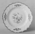 Dish, Tournai  Belgian, Soft-paste porcelain, Belgian, Tournai