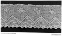 Edging, Knitted lace, Italian