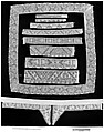 Fragment, Bobbin lace, Swedish, Skane