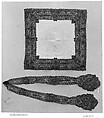 Handkerchief, Bobbin lace, French, Chantilly