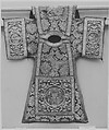 Dalmatic, Silk and metal thread, Spanish