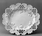 Stand, Salt-glazed stoneware, British, Staffordshire