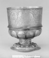 Cup, Hans Heinrich Holzhalb I, Silver, partly gilt, possibly Swiss, Zurich
