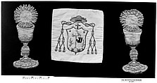 Appliqué, Silk embroidered on silk, Italian