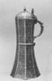 Flagon, Silver gilt, probably Hungarian