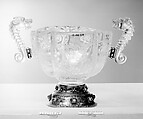 Cup, Rock crystal, silver gilt, Italian, Milan