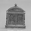Reliquary, Gold, niello, crystal, enamel, Austrian, Vienna