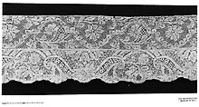 Border, Bobbin lace, Flemish, Mechlin