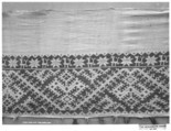 Border, Linen, drawnwork, Spanish