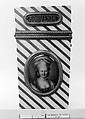 Souvenir with portrait of a woman, Gold, ivory, enamel; ivory, probably French
