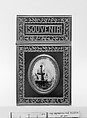 Souvenir, Jasper, gold, mother-of-pearl, diamond; ivory, French, Paris