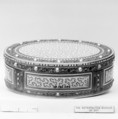 Snuffbox, Georges-Antoine Croze (master 1777, active 1790), Gold, enamel, pearls, French, Paris