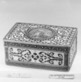 Snuffbox, Adrien Jean Maximilien Vachette (French, Cauffry 1753–1839 Paris), Gold, enamel, French, Paris