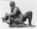 River God (one of a pair), Giambologna  Netherlandish, Cast terracotta, Italian, Florence